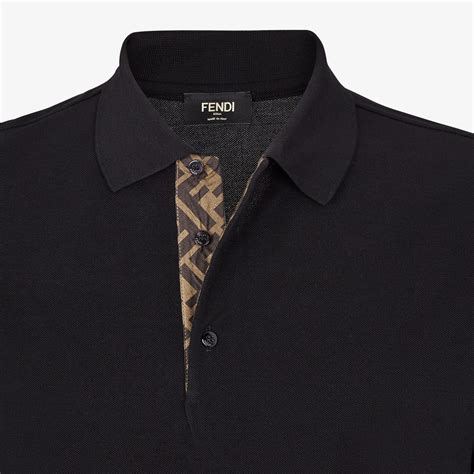 fendi long sleeve polo|farfetch fendi polo shirts.